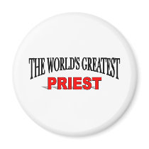 The World's Greatest Priest magnets by theworldsgreatest The World's Greatest Priest magnets