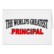 The World's Greatest Principal Greeting Cards