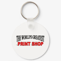 The World's Greatest Print Shop keychains