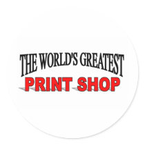 The World's Greatest Print Shop stickers by theworldsgreatest The World's Greatest Print Shop stickers