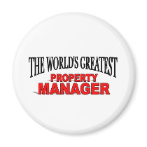 The World's Greatest Property Manager magnets