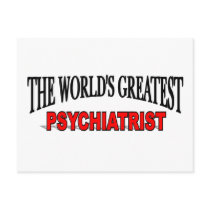 The World's Greatest Psychiatrist Post Cards