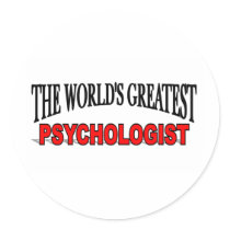 The World's Greatest Psychologist stickers