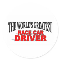 The World's Greatest Race Car Driver stickers by theworldsgreatest The World's Greatest Race Car Driver stickers