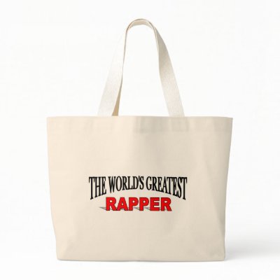 The World's Greatest Rapper Tote Bag by theworldsgreatest