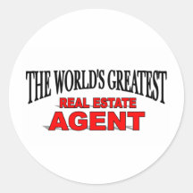 The World's Greatest Real Estate Agent Sticker