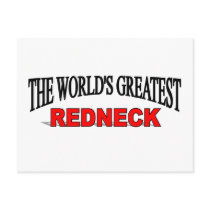 The World's Greatest Redneck postcards