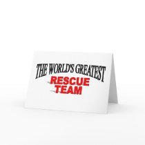 The World's Greatest Rescue Team cards