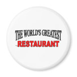 The World's Greatest Restaurant Magnets