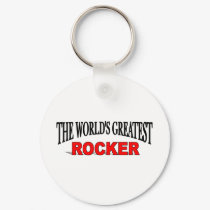 The World's Greatest Rocker keychains by theworldsgreatest The World's Greatest Rocker keychains
