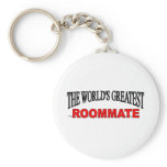 The World's Greatest Roommate keychains