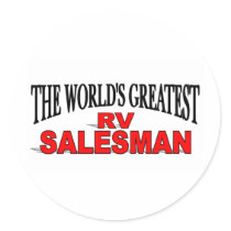 The World's Greatest RV Salesman stickers by theworldsgreatest The World's Greatest RV Salesman stickers