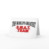 The World's Greatest S.W.A.T. Team cards