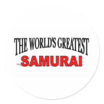 The World's Greatest Samurai stickers