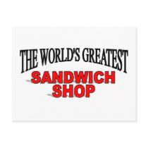 The World's Greatest Sandwich Shop postcards by theworldsgreatest The World's Greatest Sandwich Shop postcards