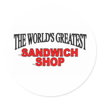 The World's Greatest Sandwich Shop stickers by theworldsgreatest The World's Greatest Sandwich Shop stickers