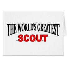 The World's Greatest Scout Card