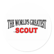 The World's Greatest Scout stickers