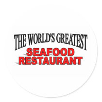 The World's Greatest Seafood Restaurant stickers