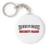 The World's Greatest Security Guard Key Chain