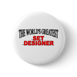 The World's Greatest Set Designer Pins