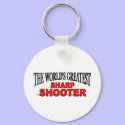 The World's Greatest Sharp Shooter keychains
