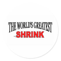 The World's Greatest Shrink stickers
