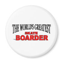 The World's Greatest Skate Boarder magnets