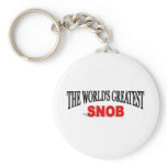 The World's Greatest Snob keychains