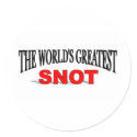 The World's Greatest Snot stickers by theworldsgreatest The World's Greatest Snot stickers