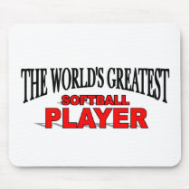 The World's Greatest Softball Player mousepads