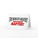 The World's Greatest Southern Baptist cards by theworldsgreatest The World's Greatest Southern Baptist cards