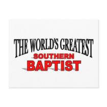 The World's Greatest Southern Baptist Post Cards
