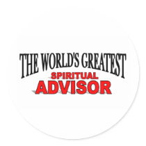 The World's Greatest Spiritual Advisor stickers