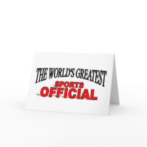 The World's Greatest Sports Official cards