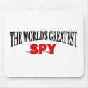 The World's Greatest Spy mousepads by theworldsgreatest The World's Greatest Spy mousepads