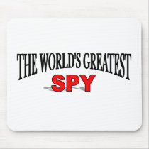 The World's Greatest Spy mousepads by theworldsgreatest The World's Greatest Spy mousepads