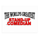 The World's Greatest Stand-up Comedian Postcards