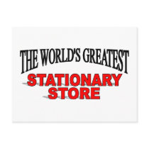 The World's Greatest Stationary Store postcards by theworldsgreatest The World's Greatest Stationary Store postcards