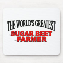 The World's Greatest Sugar Beet Farmer mousepads by theworldsgreatest The World's Greatest Sugar Beet Farmer mousepads