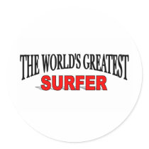 The World's Greatest Surfer stickers