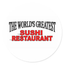 The World's Greatest Sushi Restaurant stickers