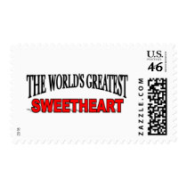 The World's Greatest Sweetheart postage by theworldsgreatest The World's Greatest Sweetheart postage