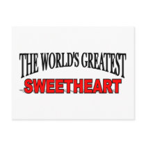 The World's Greatest Sweetheart postcards