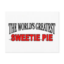 The World's Greatest Sweetie Pie postcards