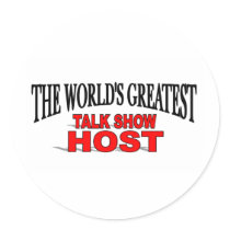 The World's Greatest Talk Show Host stickers