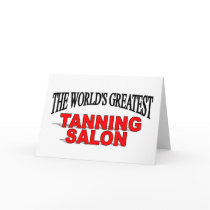 The World's Greatest Tanning Salon cards