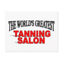 The World's Greatest Tanning Salon postcards by theworldsgreatest The World's Greatest Tanning Salon postcards