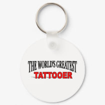 The World's Greatest Tattooer keychains