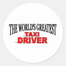 The World's Greatest Taxi Driver Stickers
